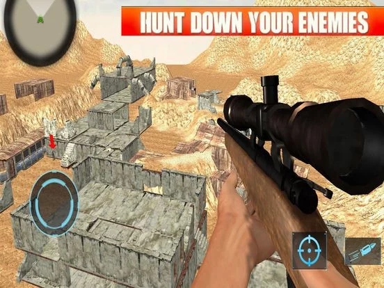 Изображение игры: Sniper Frontline Mission