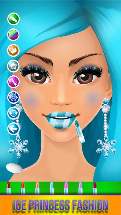 Изображение игры: Make-Up Touch Themes - Makeup Christmas Games