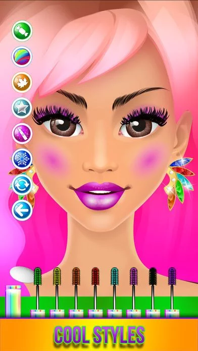 Изображение игры: Make-Up Touch Themes - Makeup Christmas Games