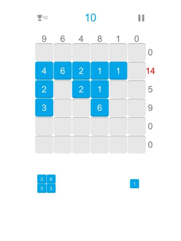 Изображение игры: Merge 10! - Woody Block Puzzle