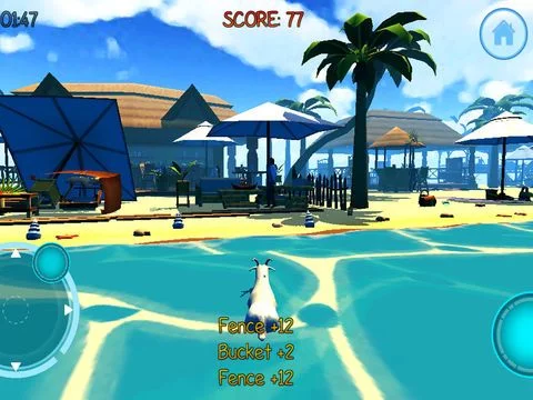 Изображение игры: Goat Frenzy Simulator 2: Beach Party Pro
