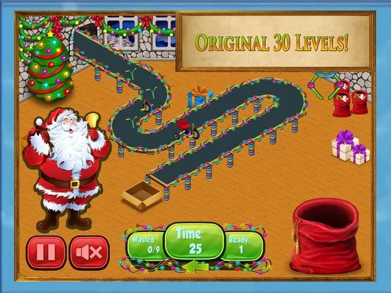Изображение игры: Christmas Toy - Merry Christmas Gold