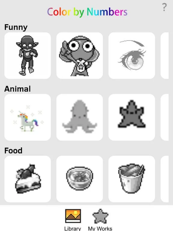 Изображение игры: Pixel Color:Color by Number