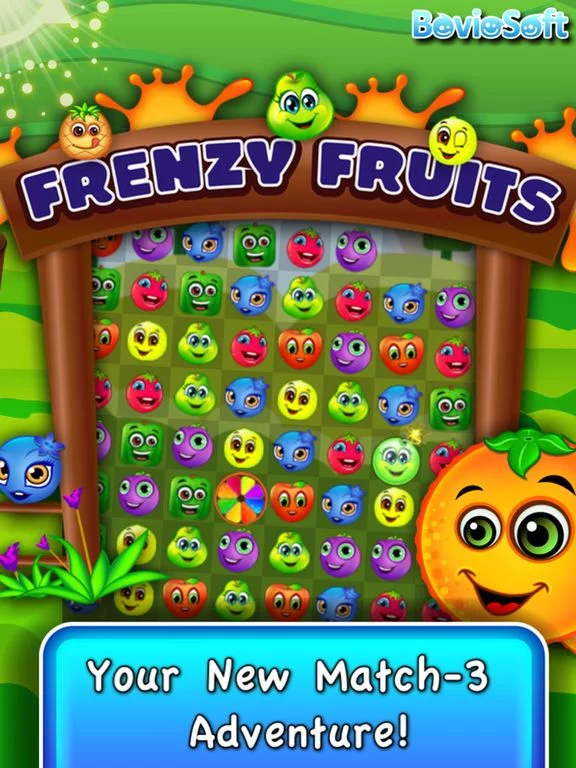 Изображение игры: Frenzy Fruits Toy Match - Super blast 3 heroes