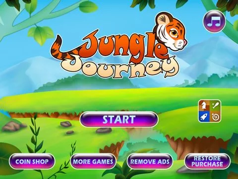 Изображение игры: Jungle Journey: Tiger Run