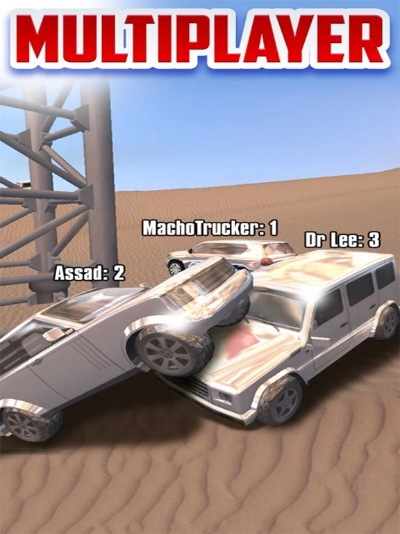 Изображение игры: Dubai Drift Desert Racing - 4x4 Truck Driving over Arabian Sand Dunes