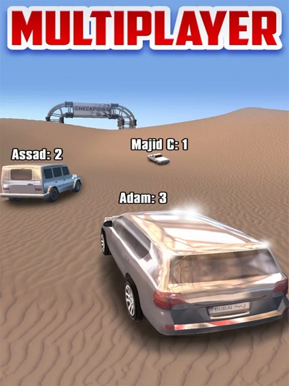 Изображение игры: Dubai Drift Desert Racing - 4x4 Truck Driving over Arabian Sand Dunes