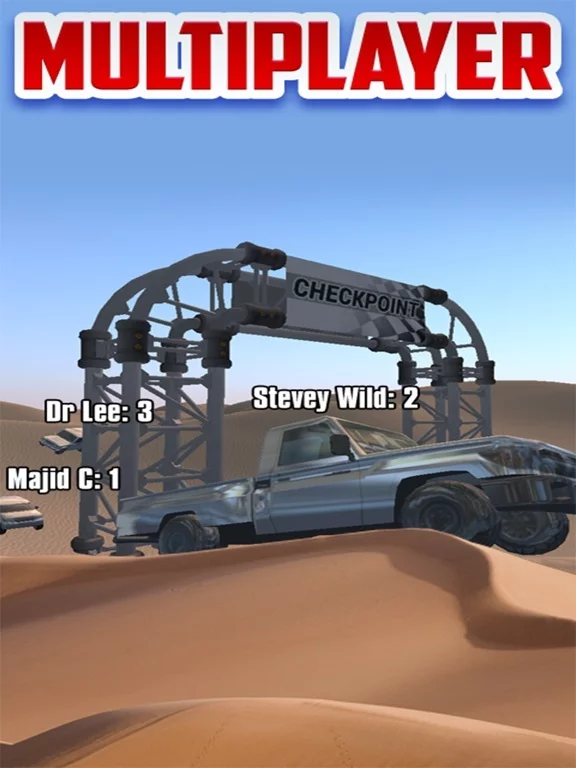 Изображение игры: Dubai Drift Desert Racing - 4x4 Truck Driving over Arabian Sand Dunes