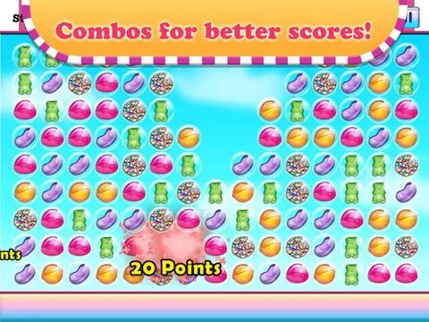 Изображение игры: Candy Sweet Splash! Bubble Pop-Smash Puzzle Game
