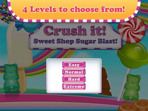 Изображение игры: Candy Sweet Splash! Bubble Pop-Smash Puzzle Game