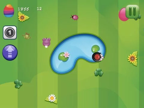 Изображение игры: A Free Kids Easter Bunny Egg Hunting Game - Free version