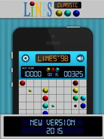 Изображение игры: Lines 98 - Color Balls Classic