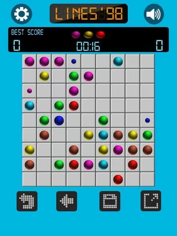 Изображение игры: Lines 98 - Color Balls Classic