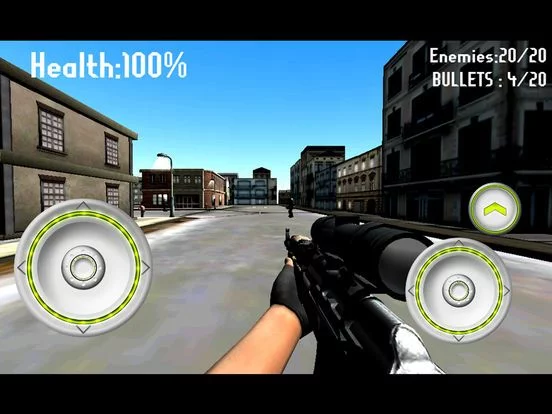 Изображение игры: 3d Modern City Crime FPS Sniper