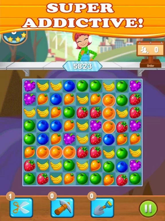 Изображение игры: Sweet Shop Fruit Mania