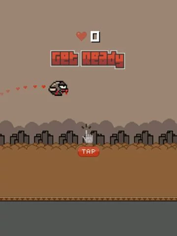 Изображение игры: Flying Zombie - Tap, Flap, and Win!