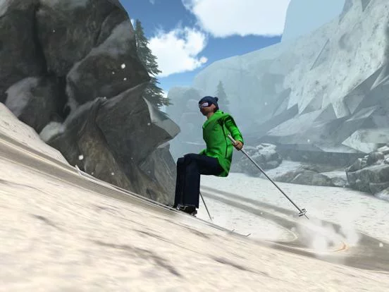 Изображение игры: Cross Country Skiing - 3D Winter Mountain Championship Sport Racing Simulator Pro