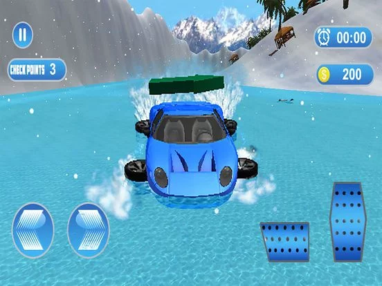 Изображение игры: Water Surfing Car Racer