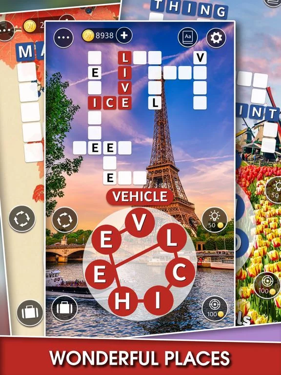 Изображение игры: Word Travels - Crossy Words