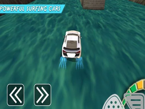 Изображение игры: Water Surfer Car Challenge