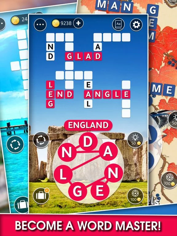 Изображение игры: Word Travels - Crossy Words