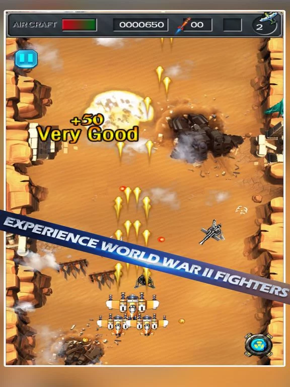 Изображение игры: Shooting Flying Wings