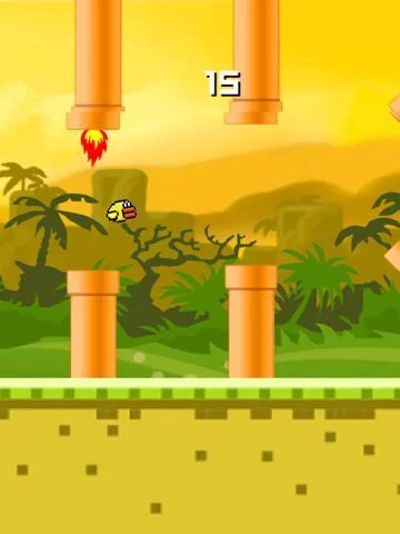 Изображение игры: Super Birdio - Flap or Die