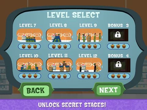 Изображение игры: Scaredy Squirrel: Stash N Crash