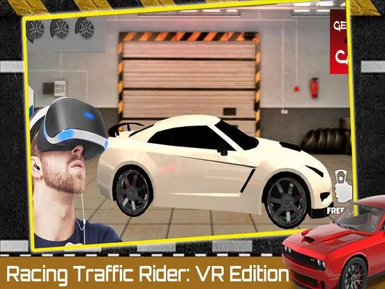 Изображение игры: Racing Traffic Rider: VR Edition