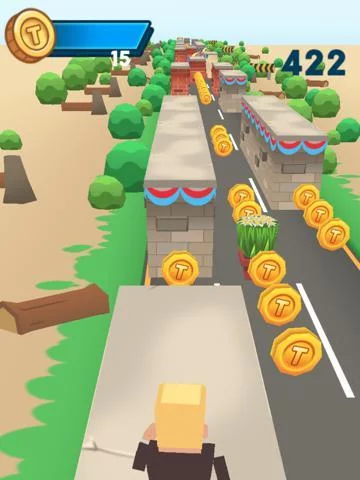 Изображение игры: Trump - Great Wall Runner