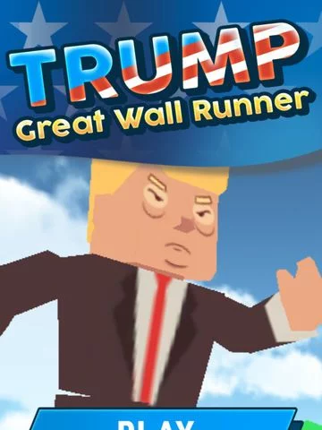 Изображение игры: Trump - Great Wall Runner