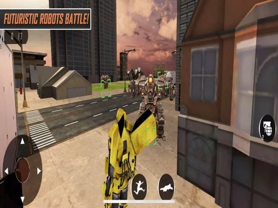 Изображение игры: Robot War: Destroy Opponent