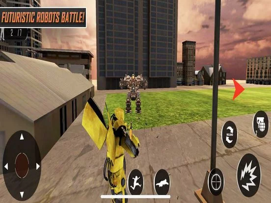 Изображение игры: Robot War: Destroy Opponent