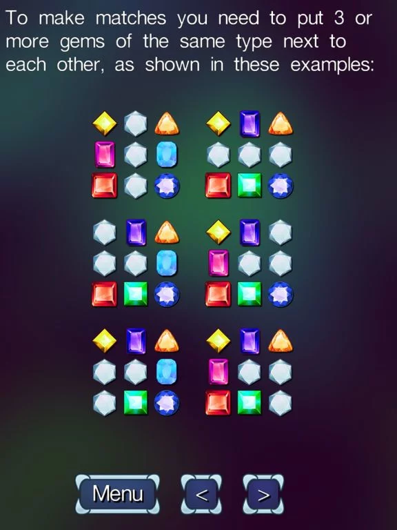 Изображение игры: Diamond Stacks Mania: match 3 jewel gems puzzle!