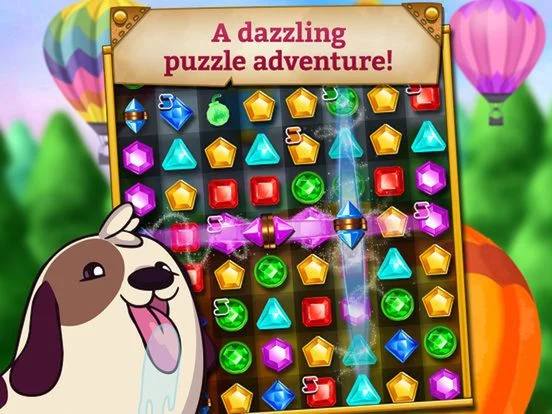 Изображение игры: Jewel Deluxe Mania - Match 3 Splash Free Games