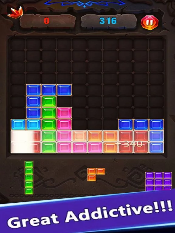 Изображение игры: Block Crush Puzzle Solved