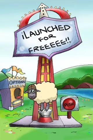 Изображение игры: Sheep Launcher Free!