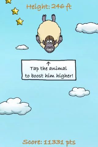 Изображение игры: Sheep Launcher Free!