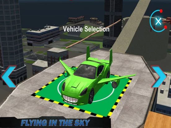 Изображение игры: Ex Flying Car Driving