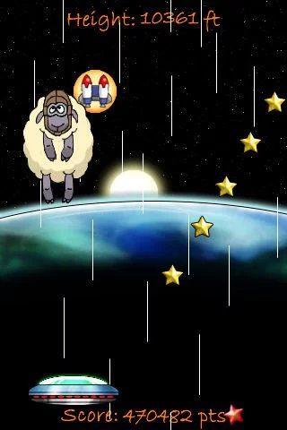Изображение игры: Sheep Launcher Free!