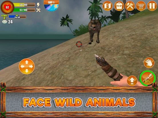 Изображение игры: Lost Island Survival Simulator - 2