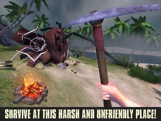Изображение игры: Lost Island Survival Simulator - 2