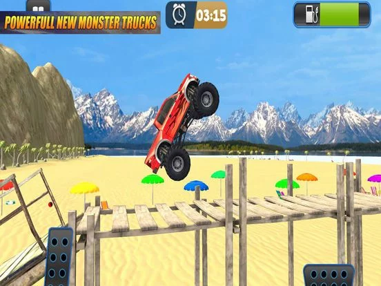 Изображение игры: Monster Truck Crazy Stunt