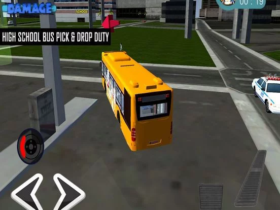 Изображение игры: High School Bus Driving