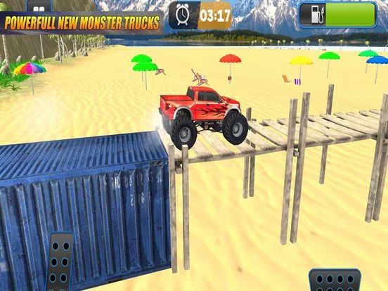 Изображение игры: Monster Truck Crazy Stunt