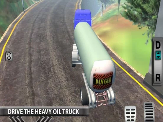 Изображение игры: Offroad Oil Tanker Drive: Fun
