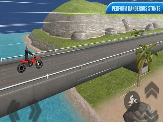 Изображение игры: Bike Stunt Tricks Rider