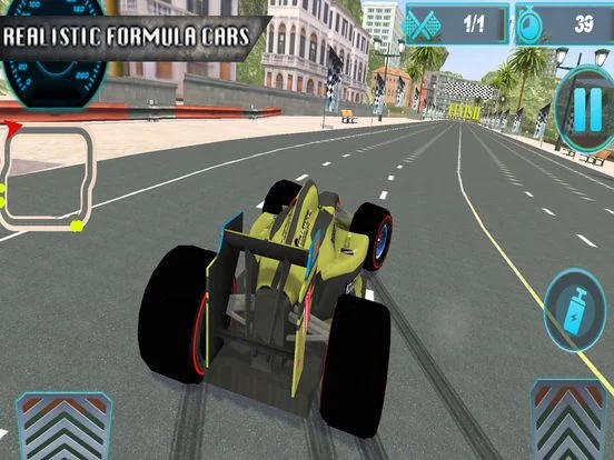 Изображение игры: Formula Car Driving