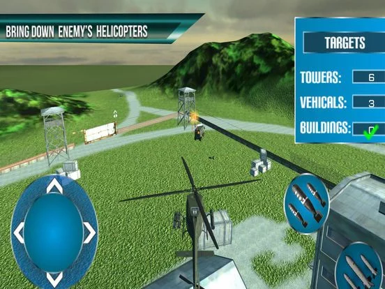 Изображение игры: Army Heli Gunship Battle