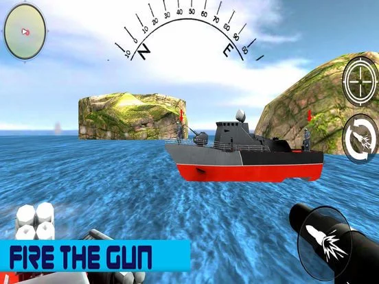 Изображение игры: Navy Gunner Warship